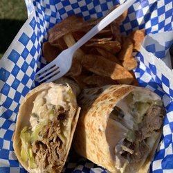 Pressed In Time Food Truck - Cuban with chips