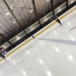 Shea Memorial Skating Rink - Rink after resurfacing