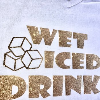 Express Custom Screen Printing Services - Specialty glitter print for Custom Shirts - Screen Printing/T-Shirt Printing Near Me - Moreno Valley, California
