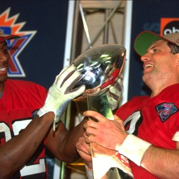 San Francisco 49ers - Ricky Watters and Steve Young. Super Bowl XXIX in 1995 (1994 season). This was the Niners' 5th Super Bowl championship. - Professional Sports Teams Near Me - Santa Clara, California San Francisco 49ers - Ricky Watters and Steve Young. Super Bowl XXIX in 1995 (1994 season). This was the Niners' 5th Super Bowl championship. - Professional Sports Teams Near Me - Santa Clara, California