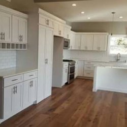 Dreamworks Home Improvement - Full Kitchen remodel. All new cabinets flooring and back splash