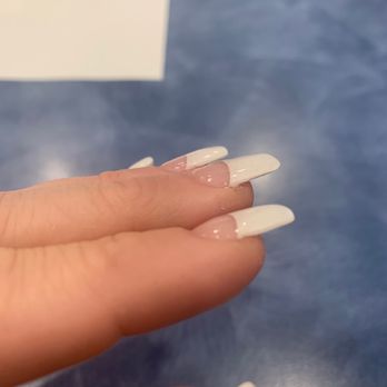 Angel's Nail Salon - Thin and lumpy. - Nail Salons Near Me - La Mesa, California