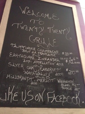 Menu photo 8 TwentyTwenty Grille Boca Raton, FL
