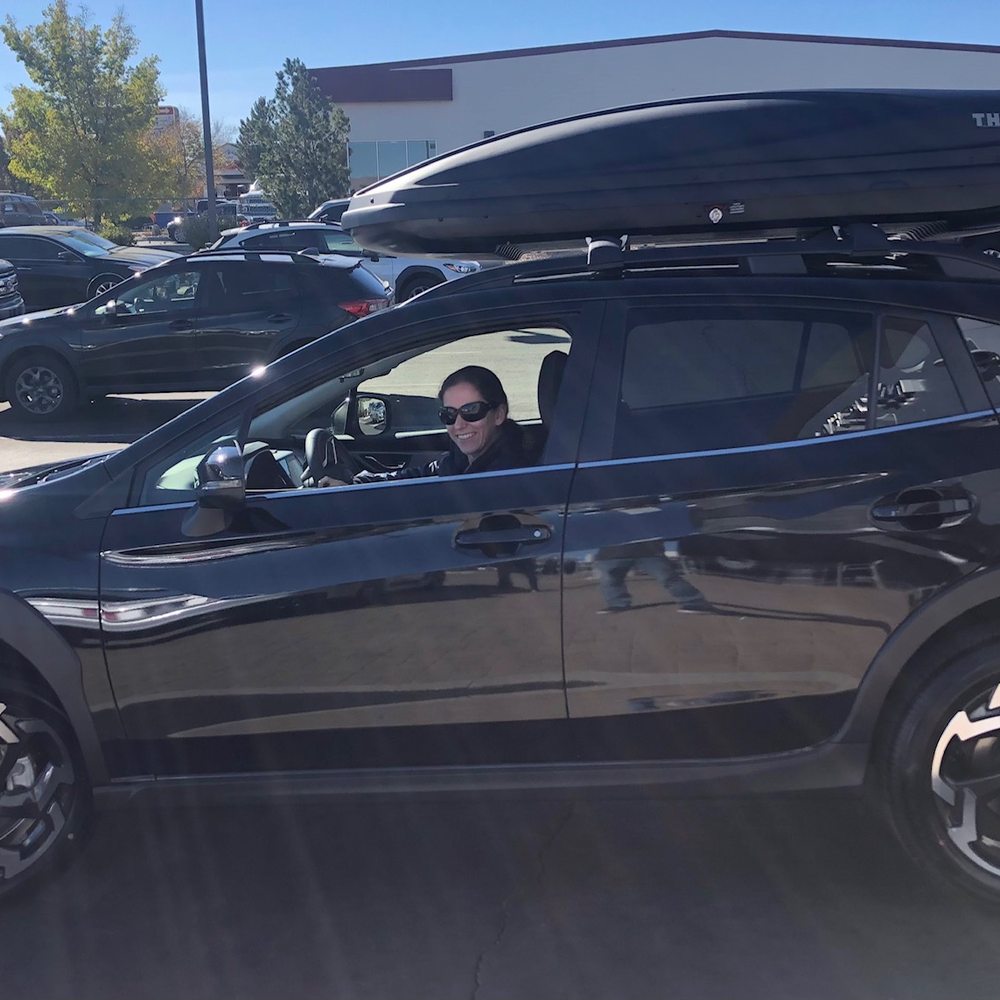 Michael Hohl Subaru - Amy in our new Crosstrek 2021 from Parker Backstrom - Car Dealers Near Me - Carson City, Nevada Michael Hohl Subaru - Amy in our new Crosstrek 2021 from Parker Backstrom - Car Dealers Near Me - Carson City, Nevada