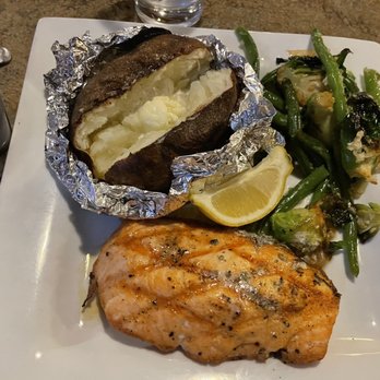 Budd Bay Cafe - Salmon, it was really good! - Seafood Near Me - Olympia, Washington