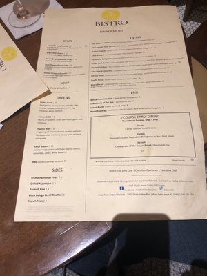 Menu photo 8 Bistro Ten Zero One West Palm Beach, FL