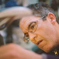 Velotooler - Amos hard at work in Rhode Island