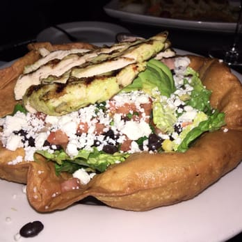 Maggies Farm - Tostada salad with chicken - Bars Near Me - Middleton, Massachusetts