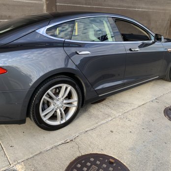Luxury Auto Spa - A full-length automated car wash scratch right at the door handle level was totally buffed out. - Auto Detailing Near Me - Chicago, Illinois