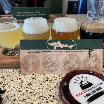 Dogfish Head Milton Brewery - Flight - Breweries Near Me - Milton, Delaware
