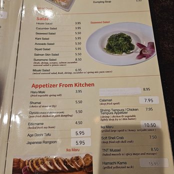 Misaki Sushi - Menu as of 03/25 - Sushi Bars Near Me - Port Charlotte, Florida Misaki Sushi - Menu as of 03/25 - Sushi Bars Near Me - Port Charlotte, Florida