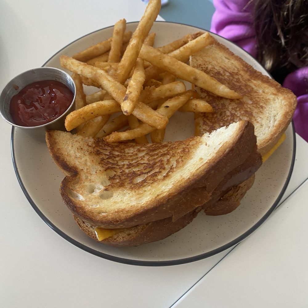 The Magnolia - Kids grilled cheese (fries were an up charge and so worth it as they were delicious) - Breakfast & Brunch Near Me - Palatka, Florida