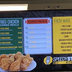 Speedy Stop No 232 - Fried Chicken Menu