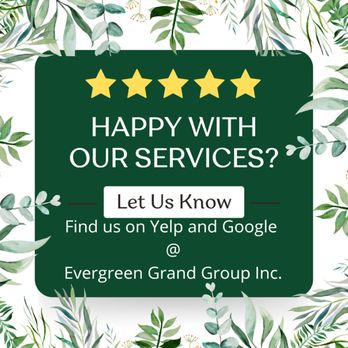 Evergreen Grand Group - We are always happy to hear from you!
Share your experience with our services! - Legal Services Near Me - Glendale, California Evergreen Grand Group - We are always happy to hear from you!
Share your experience with our services! - Legal Services Near Me - Glendale, California