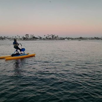 Long Beach Waterbikes - It's the magic hour! - Boating Near Me - Long Beach, California