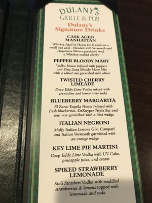 Menu photo 2 Dulany's Grille and Pub St. Louis, MO Menu photo 2 Dulany's Grille and Pub St. Louis, MO