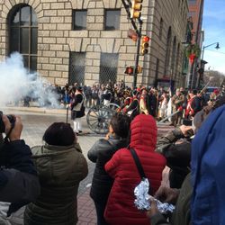 Old Barracks Museum - 12/31/2016 battle of trenton reenactment