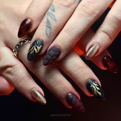 T Nails & Brows - #rosevillegelx #dipnails #gelx #naildesign #gelxextension #dipombre #gelxombre #gelxsalon #rockinnailsalon #rosevillenailsalon