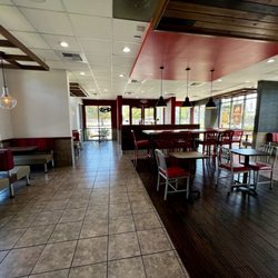 Arby's - Spacious space with comfortable tables and seats.