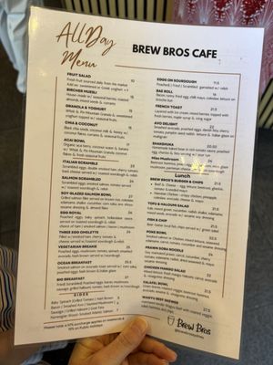 Menu photo 2 Brew Bros Sydney, NSW Menu photo 2 Brew Bros Sydney, NSW