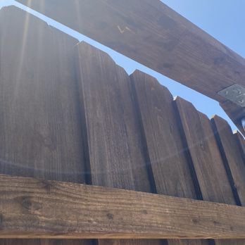 Stewart Construction & Carpentry - large gap in fence along the back - Roofing Near Me - Greenvile, Texas