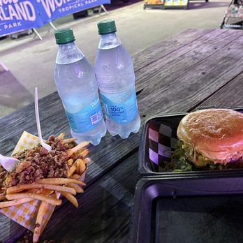 Burger Trap Miami - Bacon cheese fries and burger - Food Trucks Near Me - Hialeah, Florida