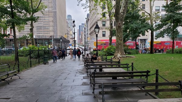 City Hall Park by null