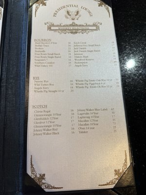 Menu photo 7 Presidential Lounge Riverside, CA Menu photo 7 Presidential Lounge Riverside, CA