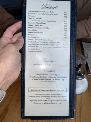 Menu photo 4 Pastiche Fine Desserts Providence, RI