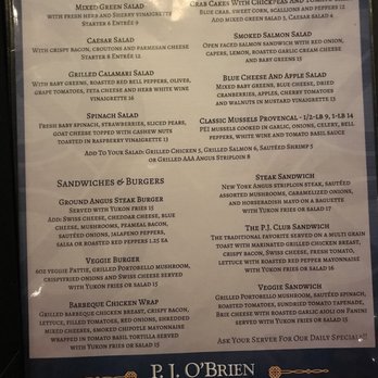 P.J. O'Brien Irish Pub and Restaurant - Pubs Near Me - Toronto, Ontario