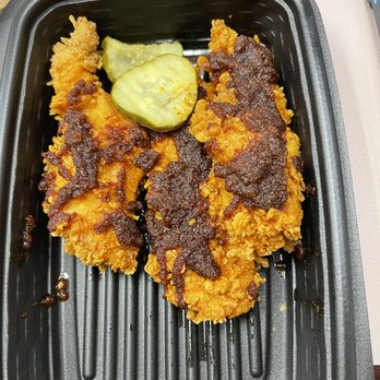 KFC - Nashville Hot Tenders Combo - Fast Food Near Me - The Woodlands, Texas