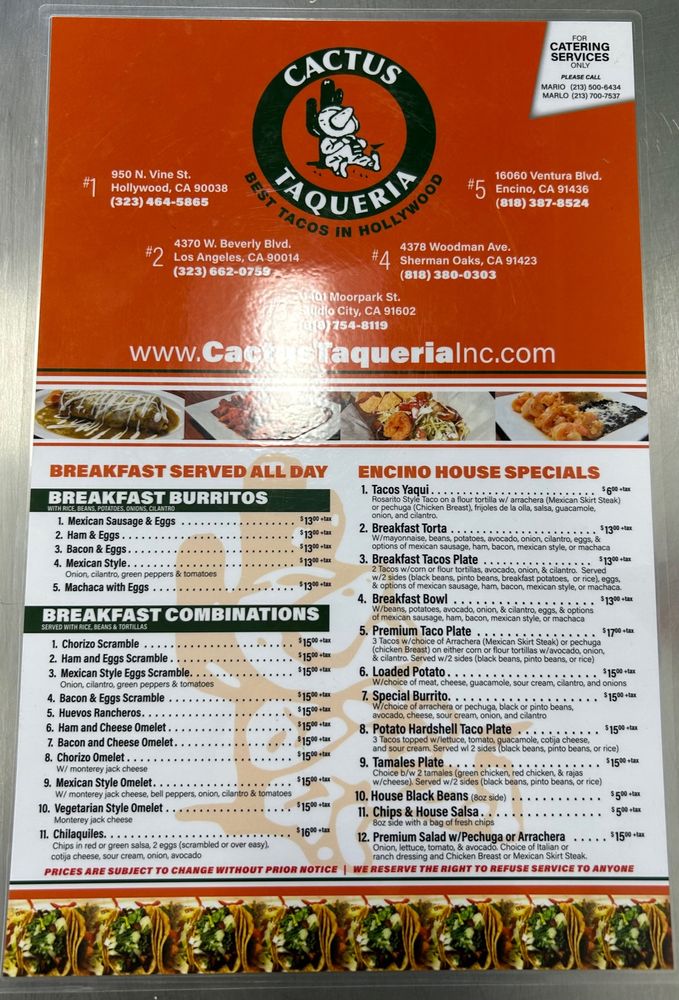 Cactus Taqueria