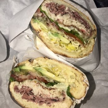 Lou's Lounge - Risky Bizness Sandwich with all the toppings on Dutch crunch roll ! - Sandwiches Near Me - San Francisco, California