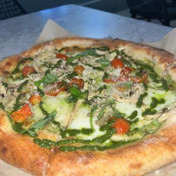 North Italia - Chicken Pesto Pizza - Italian Near Me - McLean, Virginia North Italia - Chicken Pesto Pizza - Italian Near Me - McLean, Virginia