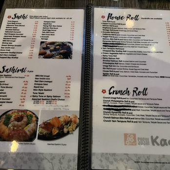 Sushi Kadan - Menu - Sushi Bars Near Me - Carrollton, Texas Sushi Kadan - Menu - Sushi Bars Near Me - Carrollton, Texas