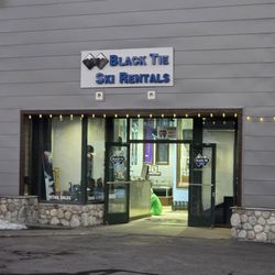 Black Tie Ski & Bike Rentals - Exterior shot.