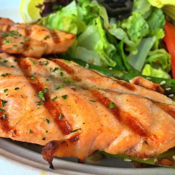 Fish Dish - Salmon Plate - Seafood Near Me - Burbank, California Fish Dish - Salmon Plate - Seafood Near Me - Burbank, California