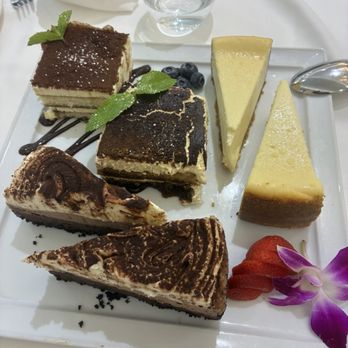 Empire Steak House - Cheese cake, chocolate mousse cake and tiramisu so delicious. - Steakhouses Near Me - Honolulu, Hawaii