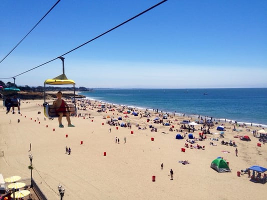 Santa Cruz Beach Boardwalk by null