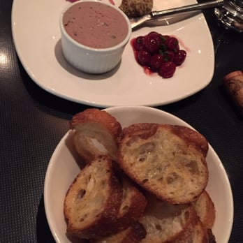Glasshalfull - Chicken and Duck Liver Pate-$10- so yummy! - Wine Bars Near Me - Carrboro, North Carolina