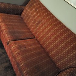 Town & Country Motel - This is what we called the "murder couch. "