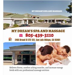 My Dream's Spa And Massage - MY DREAM'S SPA AND MASSAGE 3165 Broad St STE 122, San Luis Obispo, CA 93401