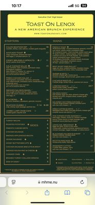 Menu photo 8 Toast on Lenox Atlanta, GA Menu photo 8 Toast on Lenox Atlanta, GA