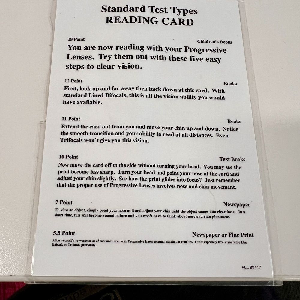 America's Best Contacts & Eyeglasses - Reading Card - Optometrists Near Me - Paramus, New Jersey America's Best Contacts & Eyeglasses - Reading Card - Optometrists Near Me - Paramus, New Jersey