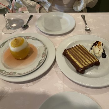 La Piccola Liguria Restaurant - Lemon sorbet and 7 layer chocolate cake - Italian Near Me - Port Washington, New York La Piccola Liguria Restaurant - Lemon sorbet and 7 layer chocolate cake - Italian Near Me - Port Washington, New York