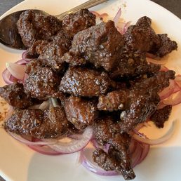 Black pepper beef Black pepper beef