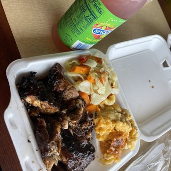 Island Jerk Hut - Jerk Chicken, cabbage, mac n cheese - Caribbean Near Me - Chesapeake, Virginia