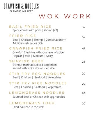 Crawfish & Noodles The Heights by null