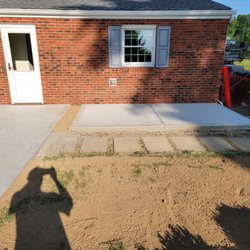Zacchero Construction - New concrete pad for the grilling area.