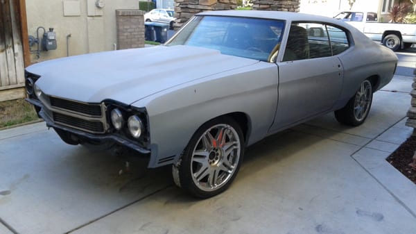 Photo of Falcon Collision Repair - Concord, CA, US. I wish you could see through the grey primer cover up